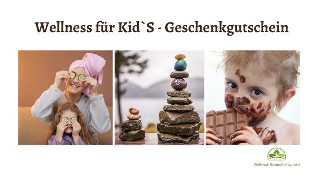 Wellnest-Geschenkgutschein für Kids