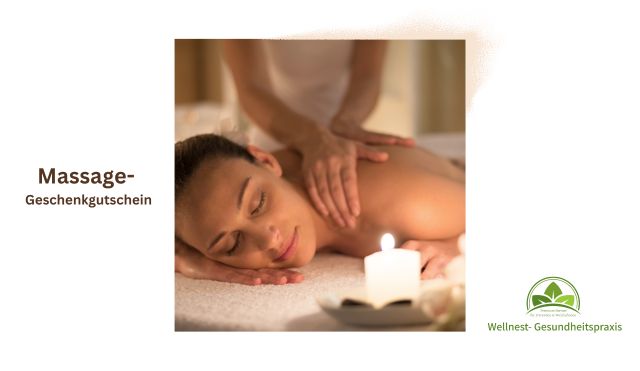 Massage-Geschenkgutschein