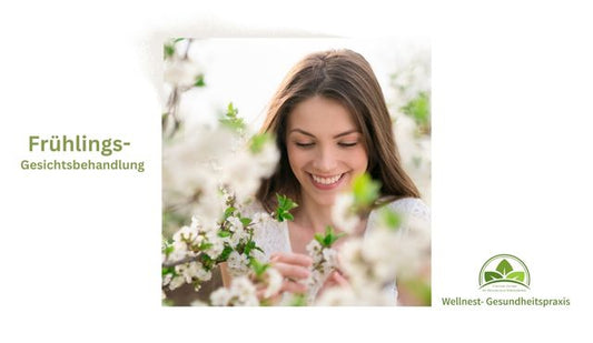 Frühjahrs- Gesichtsbehandlung